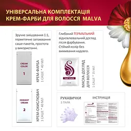 Фарба для волосся Acme Color Malva Color Revive Стійка 053 - Чорний (4823115502902) - мініатюра 3