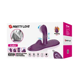 Вібромасажер - Pretty Love Luka Heating Sit-Down Pad Vibrator - мініатюра 2