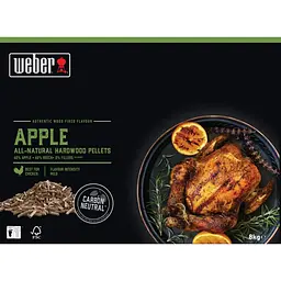 Деревні пелети Weber Apple 8 кг (18291) - мініатюра 2
