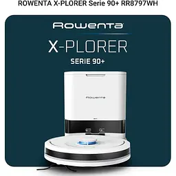 Робот-пилосос Rowenta X-Plorer Serie 90+ RR8797WH - мініатюра 7