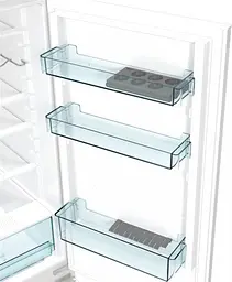 Вбудований холодильник з морозильною камерою Gorenje NRKI4182E1 2 двері 180(68) л А+ NF+ білий (NRKI4182E1) - мініатюра 4