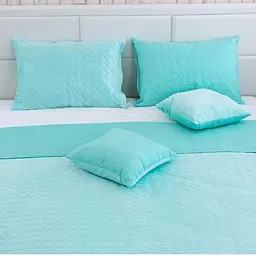 Подушка Руно Velour Tiffany декоративна 40х40 см м'ятний (311.55_Tiffany) - мініатюра 3