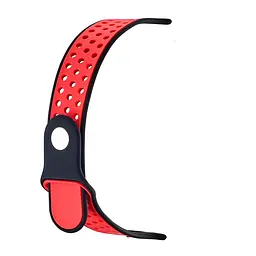 Ремінець Apple Watch Nike Sport 42/44/45/46/49 mm Чорний/Watermelon - мініатюра 2