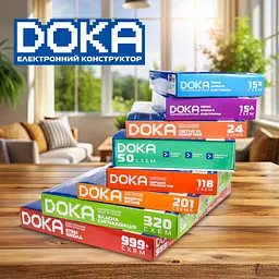 Конструктор електронний DOKA "201 СХЕМА" DOKA D70706 - мініатюра 9