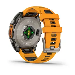 Смарт-годинник Garmin Fenix 8 47 мм AMOLED Сапфір Графіт/Титан з силіконовим ремінцем QuickFit 22 мм - мініатюра 3