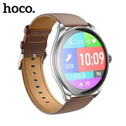 Смарт-годинники HOCO Y22 AMOLED Smart sports watch(call version) сріблястий