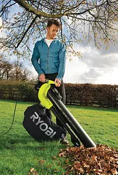 Садовий пилосос-повітродувка Ryobi RBV3000CESV з подрібнювачем 5133002190 - мініатюра 4