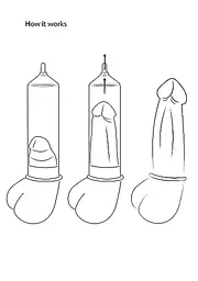 Вакуумна помпа Pumped Luv Pump, 30,5 см (чорний) - мініатюра 3