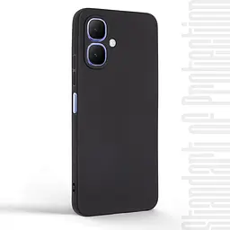 Чехол-накладка для смартфона Infinix Smart 10 4G, противоударный, силиконовый, термополиуретановый (ТПУ), с защитой камеры и корпуса, черный, защита всего корпуса, ArmorStandart (ARM87157) - мініатюра 2
