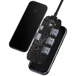 Хаб Baseus AcmeJoy 5-Port Type-C Hub Adapter (Type-C - адаптер мультипортовий) WKJZ010113 - мініатюра 2
