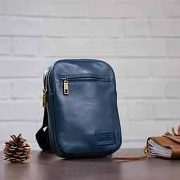 Чоловіча шкіряна сумка SHVIGEL 19,5х14,5х4 см sum0012784 - мініатюра 6