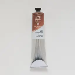Олійна фарба Rive gauche 200 мл, Сієна палена (Burnt Sienna)
