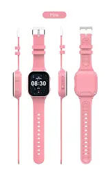 Смарт-годинник дитячі Wonlex KT19 RPO 4G з камерою WI-FI GPS SIM-карта Pink (16993) - мініатюра 4