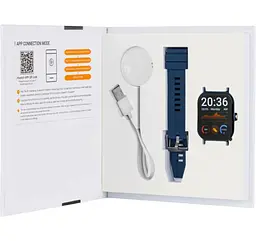 Смарт-годинник Amico GO FUN Pulseoximeter and Tonometer blue (UA UCRF) - мініатюра 4