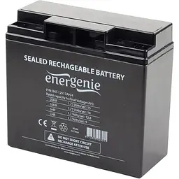 Акумулятор EnerGenie AGM 12V/17Ah/204Wh [BAT-12V17AH/4] [112422]