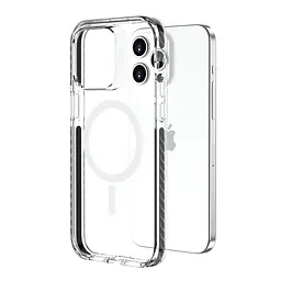 Чохол Vokamo для iPhone 15 Pro Max з магнітом MagSafe Smult Black (NVK010849) - мініатюра 2