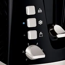 Тостер Russell Hobbs 26390-56 Groove чорний - мініатюра 6