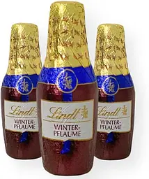 Шоколадні цукерки з лікером Lindt Chocolate Winter Plum Bottle 131г - мініатюра 6