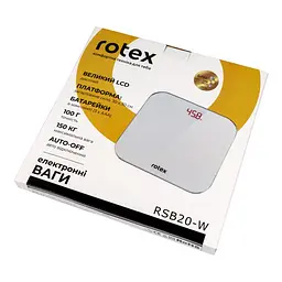 Ваги напольні Rotex RSB20-W - мініатюра 3