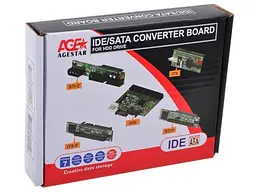 Перехідник AgeStar IDE-SATA/SATA-IDE (ISSI) - мініатюра 2