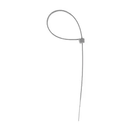 Стяжка Alloid 4.8х250мм, пластик, 100шт./уп., сірий (PC-48250G) - мініатюра 3