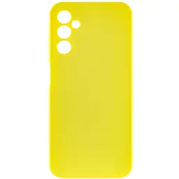 Чохол Silicone Cover Lakshmi Full Camera (AAA) для Samsung Galaxy A14 4G/5G Жовтий / Yellow