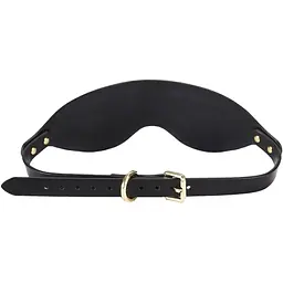 Розкішна маска на очі Zalo Blindfolds Black - мініатюра 3