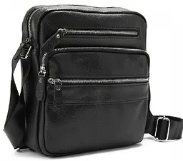 Чоловіча сумка-месенджер Tiding Bag SM56-9981A теляча шкіра 21x7x25 см