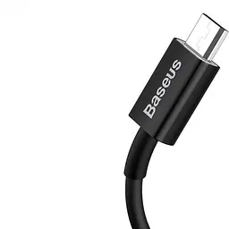 Кабель Baseus Superior Series Cable USB to MicroUSB 2A 1m CAMYS-01 Black - мініатюра 2