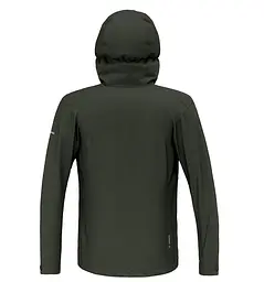 Куртка чоловіча Salewa Puez Aqua 4 PTX 2.5L Mens Jacket M Темно-оливковий - мініатюра 2