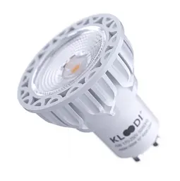 Лампа LED GU10 5WCOB 3000К 450Lm DIM KLOODI KDGU10-QL 5WCOB 3K 60D WH DIM - мініатюра 4