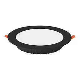 Світлодіодний світильник Horoz Electric Alexa-24 3CCT 24W чорний (3000K-4000K-6500K) 