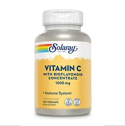 Вітамін C Vitamin C with Rose Hips, Acerola & Bioflavonoids 1000mg - 100 vcaps