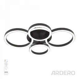 Світлодіодний накладний світильник Ardero AL6497ARD URBAN B 70Вт чорний - мініатюра 5