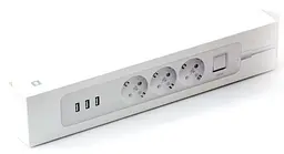 Фільтр Xiaomi KingMi Power Strip (3 розетки 3 USB) 1.8 м NRB4030GL XMCXB04QM - мініатюра 4