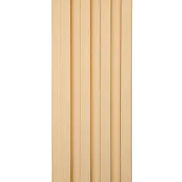 Рейка декоративна Sticker Wall WPC стінова 3000х165х23мм Світле дерево SW-00002572- - мініатюра 5