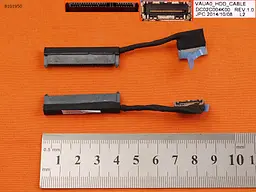 Шлейф Sata HDD/SSD для Dell Latitude E7440 E7240, (DC02C004K00, 0HH0YC, DC02C006Q00)