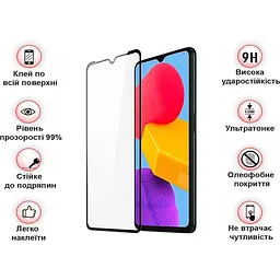 Захисне скло BeCover для Samsung Galaxy M13 SM-M135 Black (708150) - мініатюра 2