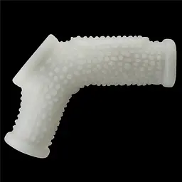 Насадка на пеніс Lovetoy Vibrating Drip Knights Ring with Scrotum Sleeve 13 см білий - мініатюра 2