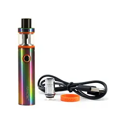 Набір Електронна сигарета Vape Pen 22+3 випарника у подарунок Вейп Kit Rainbow (18172) - мініатюра 4