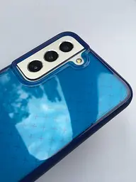 Оригінальний протиударний чохол Tech21 Evo Check для Samsung Galaxy S22 (6.1") Blue (T21-9408) - мініатюра 8