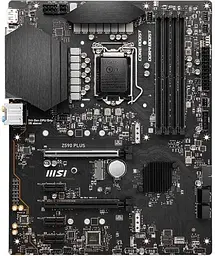 Материнська плата MSI Z590 PLUS (Z590 PLUS) (Socket 1200, Intel Z590, ATX) Б/в,U1