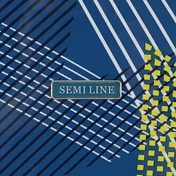 Валіза Semi Line 24" M Blue Pattern (T5652-2) - мініатюра 9