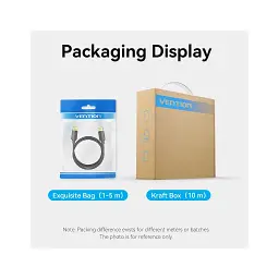 Кабель мультимедійний DisplayPort M to DisplayPort M 1.0m 4K60Hz black Vention (HAKBF) - мініатюра 9