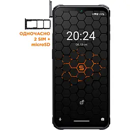 Смартфон Sigma mobile X-treme PQ56 6/128GB Black UA-UCRF [101991] - мініатюра 6