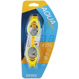 Окуляри для плавання Intex 3–8 років, силіконовий обтюратор, ремінець регульований, захист від ультрафіолетового випромінювання - мініатюра 2
