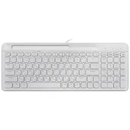 Клавіатура Maxxter KB-01W-UA USB White (KB-01W-UA)