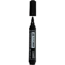 Маркер Buromax Jobmax водостійкий чорний (BM.8703-01) - мініатюра 2