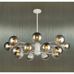 Люстра молекула Levistella 7526033-16 WH+BK - мініатюра 2
