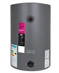 Водонагрівач електричний Thermo Alliance, 1500 Вт, мокрий ТЕН, 100 л універсальний, циліндричний, сірий (D100VH15Q3G)